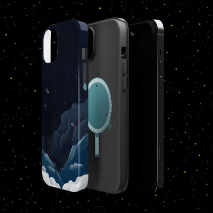 Magnetische Handyhülle <Nachthimmel>