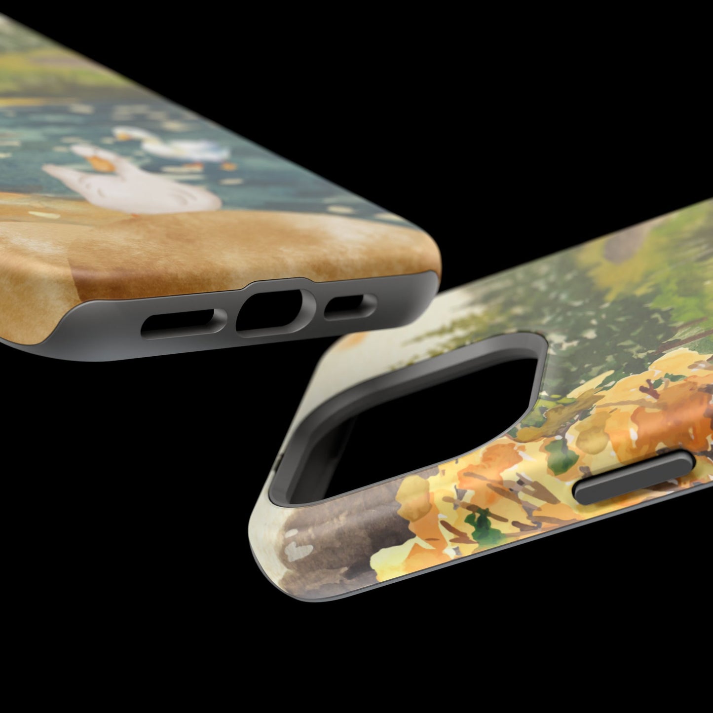 Flüsternde Flussenten Handyhülle