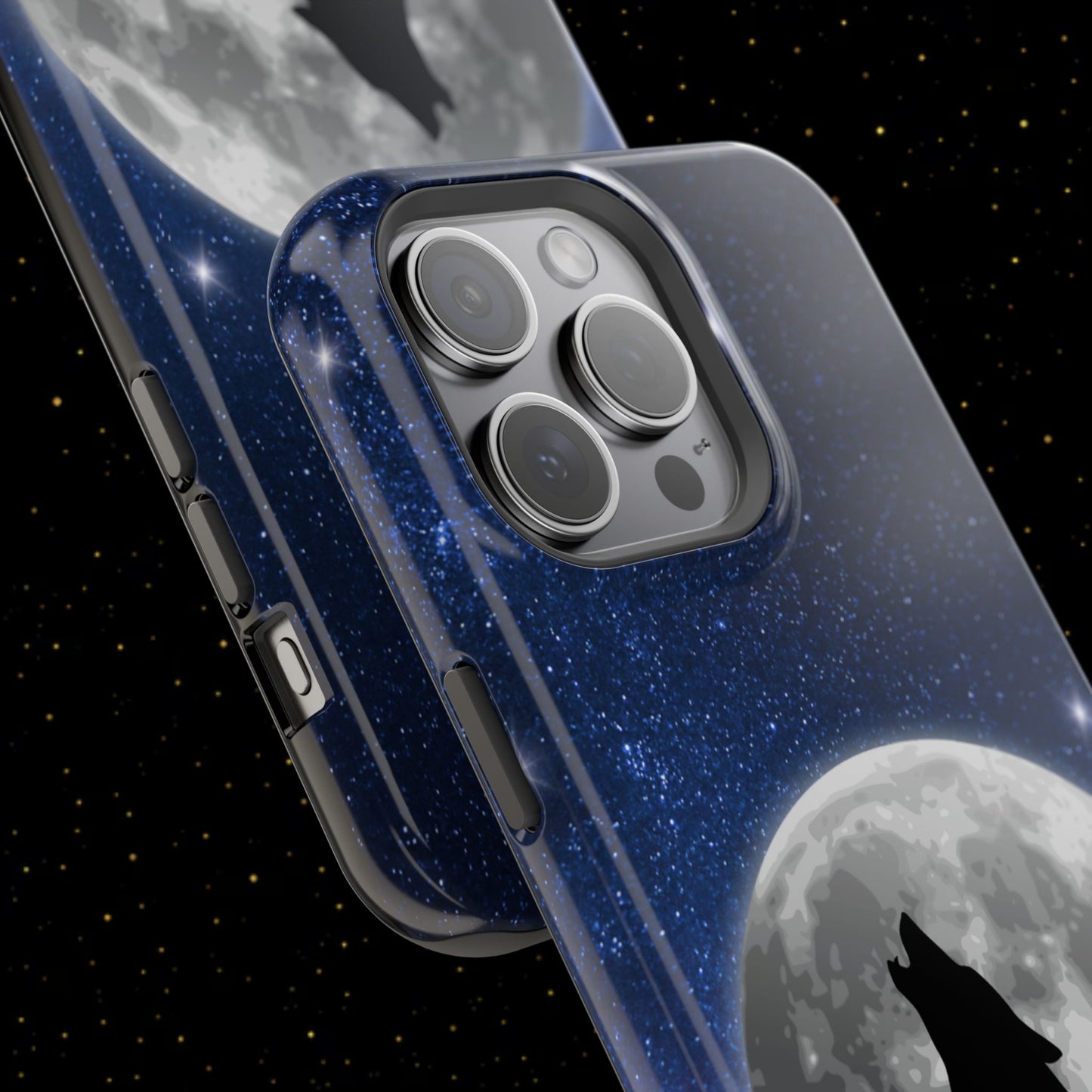 Wolfsheulen Mond Handyhülle