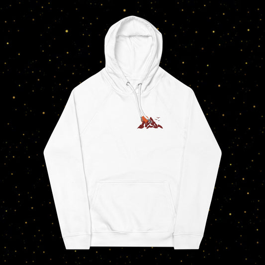 Bergflucht Bio-Hoodie