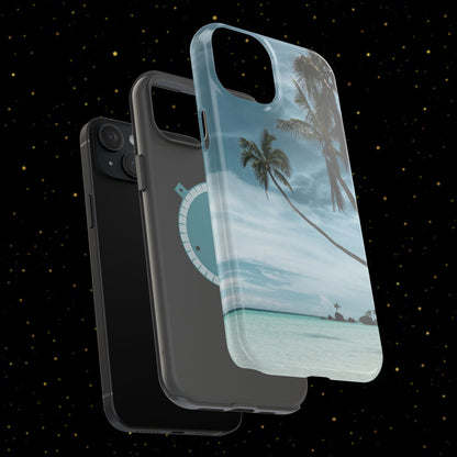  Tropischer Palmenstrand Handyhülle