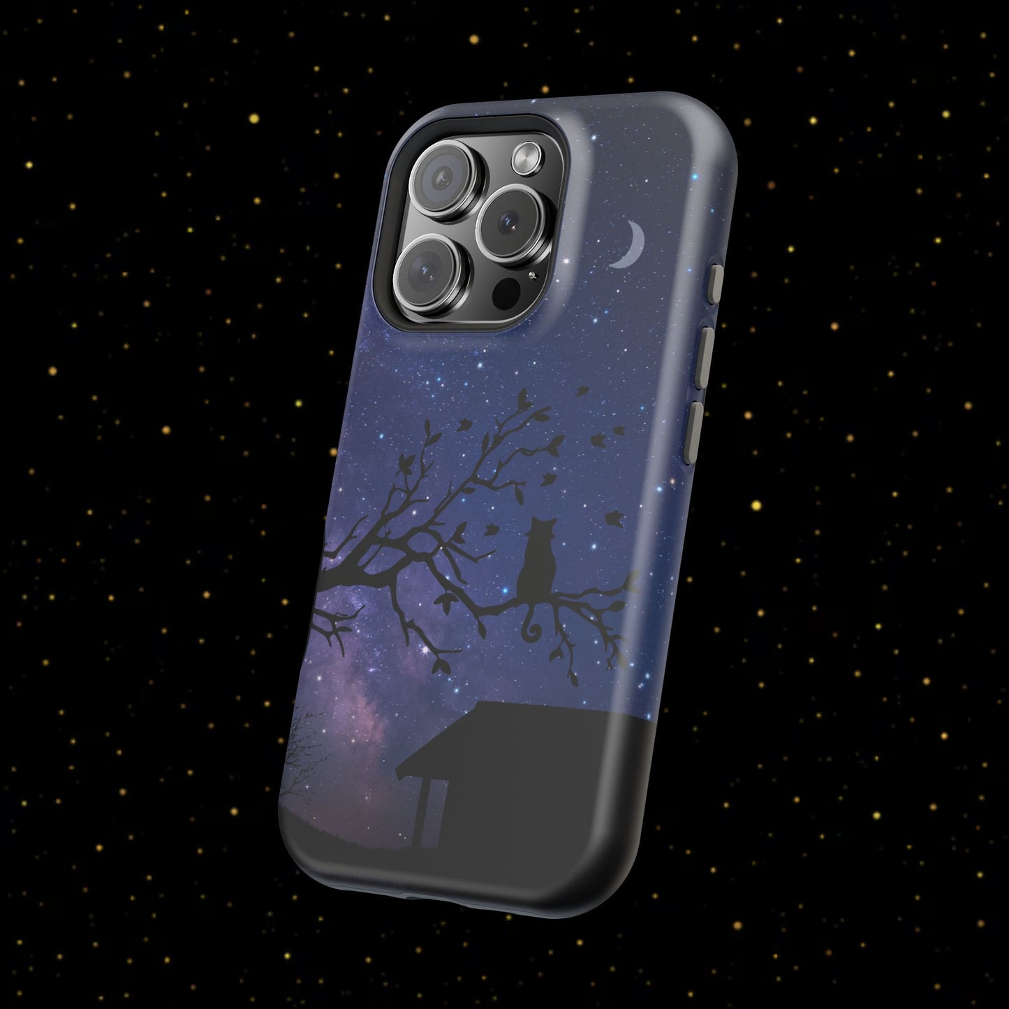 Handyhülle <Nachthimmelkatze>