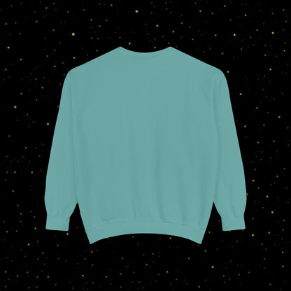 "I Am Free" Inspirierendes Sweatshirt mit Grafikprint