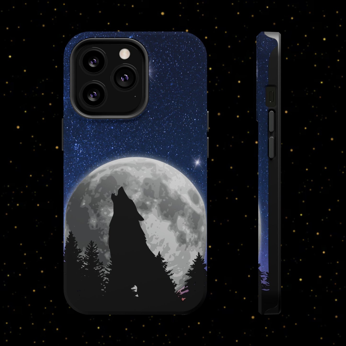 Wolfsheulen Mond Handyhülle