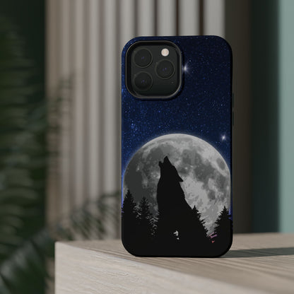 Wolfsheulen Mond Handyhülle