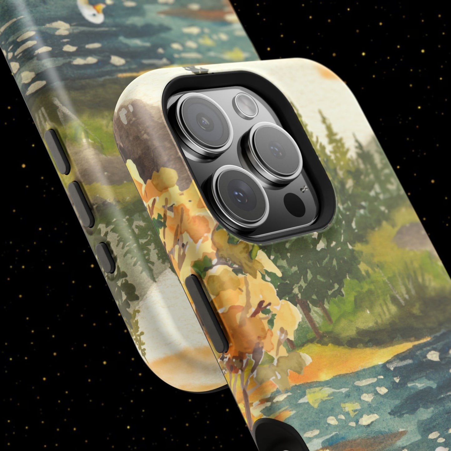 Flüsternde Flussenten Handyhülle