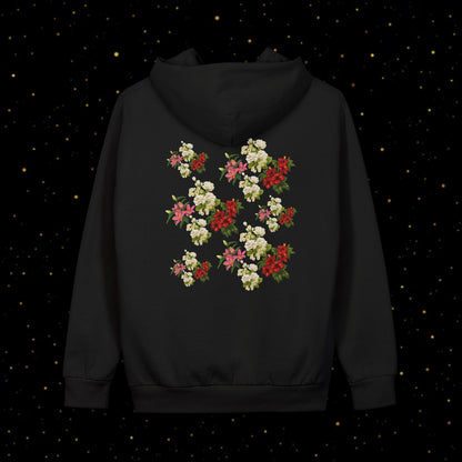 Hoodie mit Blumenmuster <All You Need Are Flowers>
