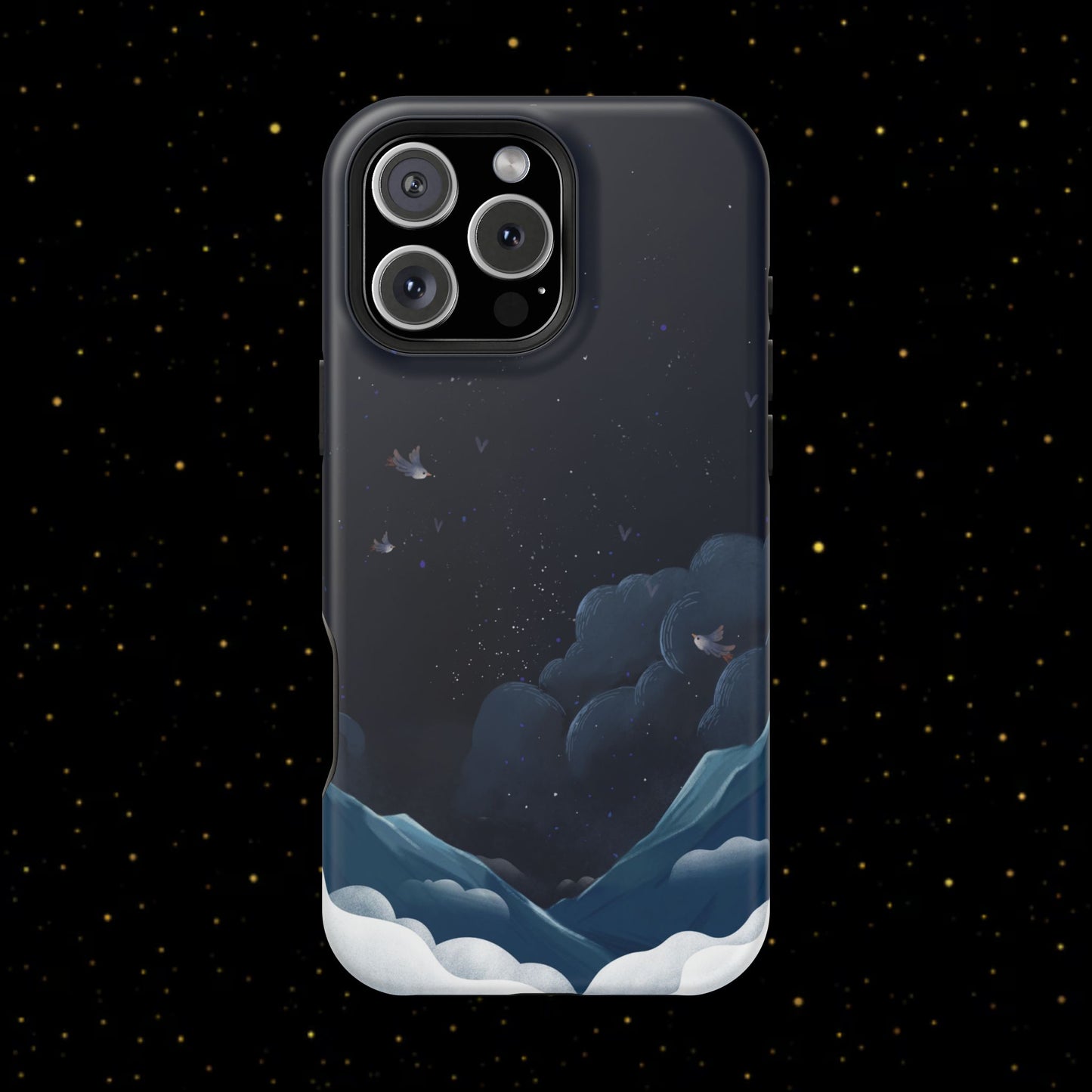 Magnetische Handyhülle <Nachthimmel>