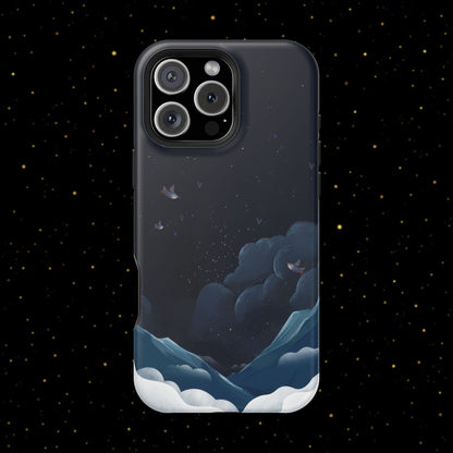 Magnetische Handyhülle <Nachthimmel>