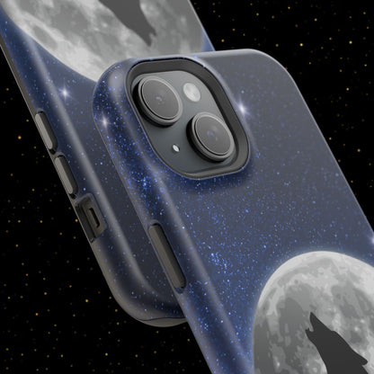 Wolfsheulen Mond Handyhülle