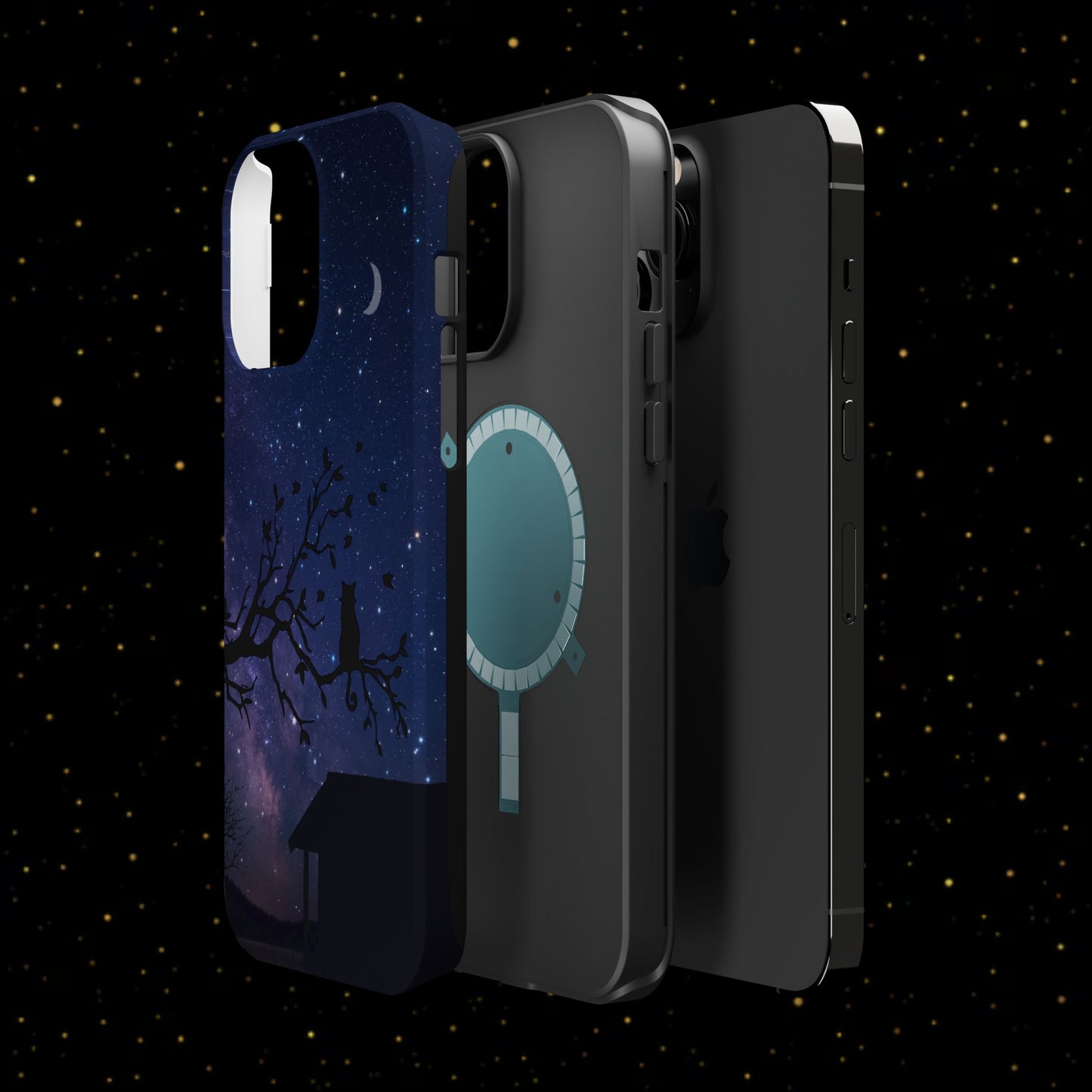 Handyhülle <Nachthimmelkatze>