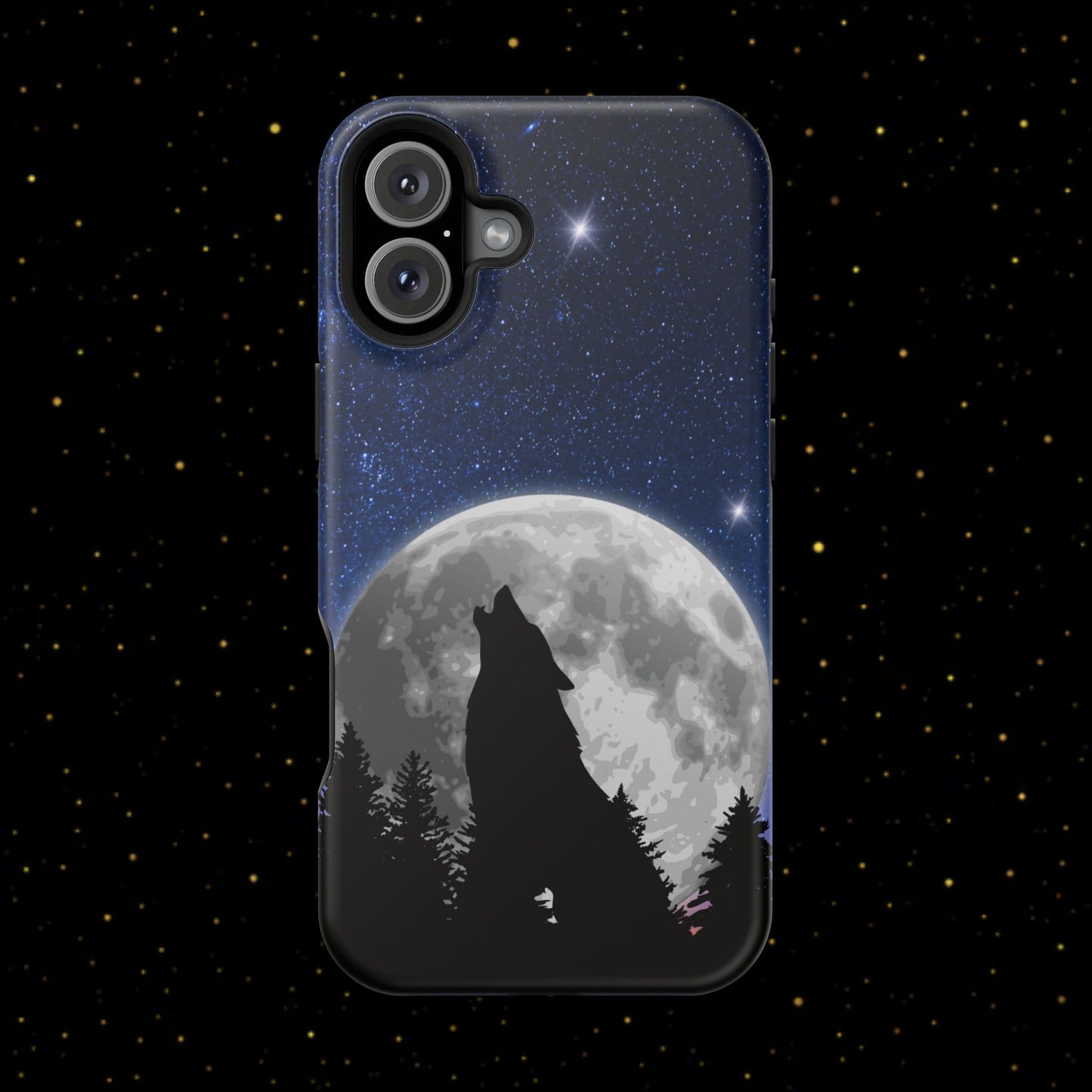 Wolfsheulen Mond Handyhülle