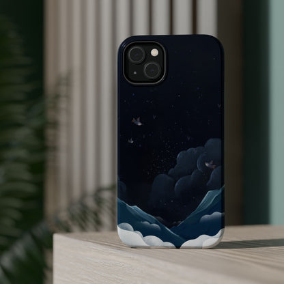 Magnetische Handyhülle <Nachthimmel>