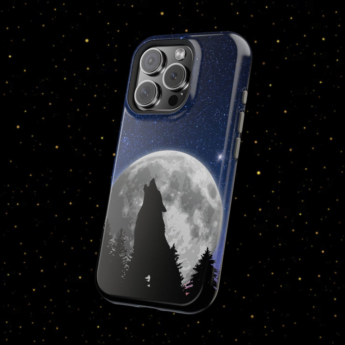 Wolfsheulen Mond Handyhülle