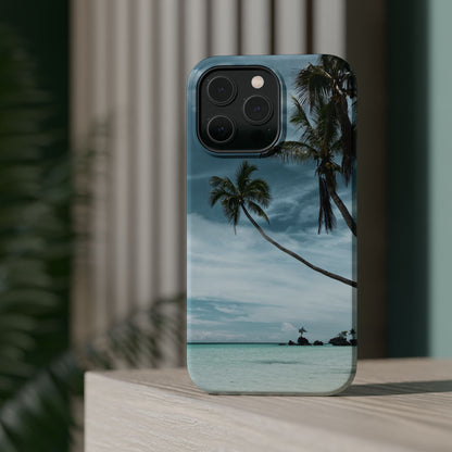  Tropischer Palmenstrand Handyhülle