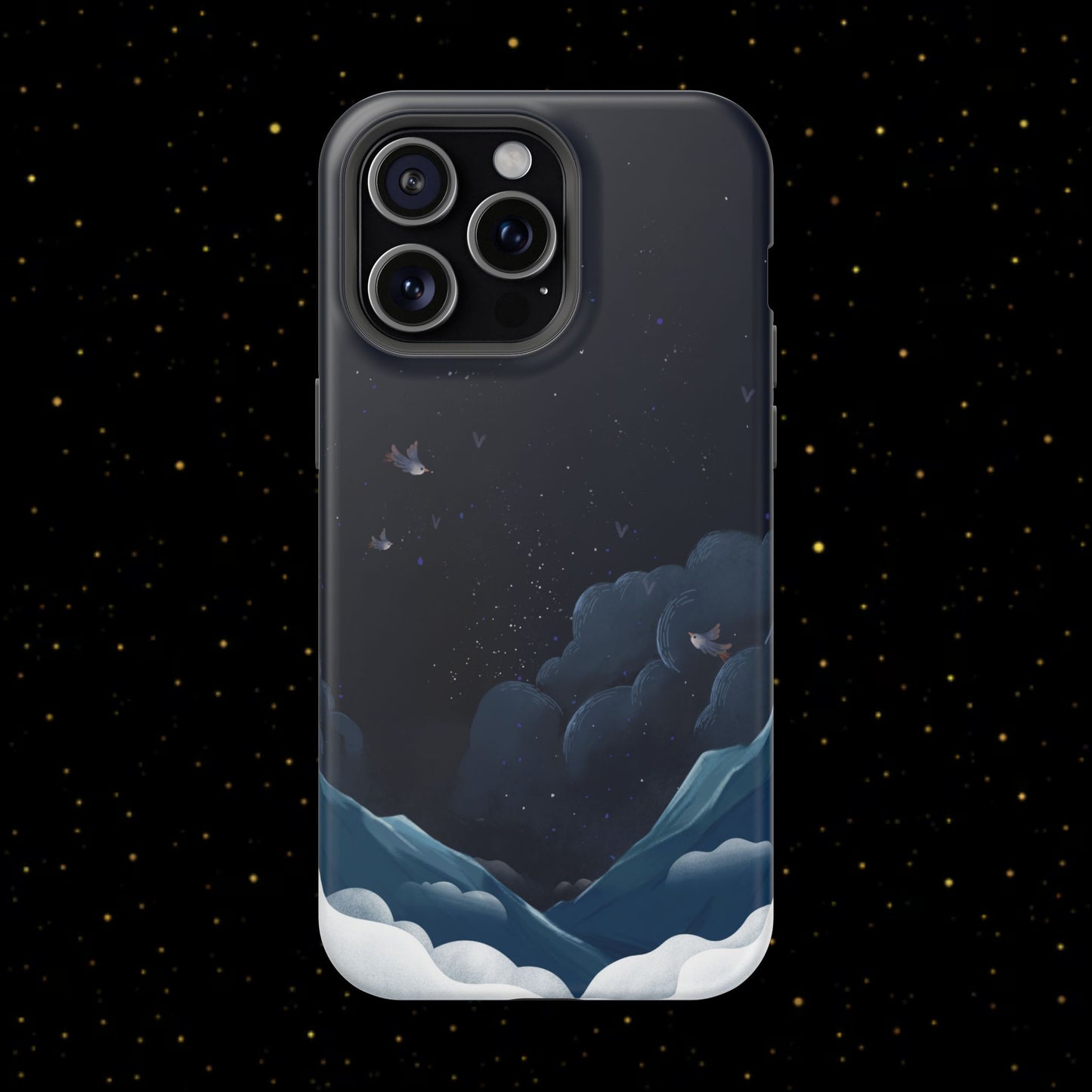 Magnetische Handyhülle <Nachthimmel>