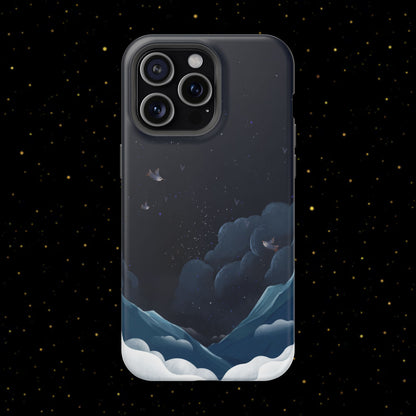 Magnetische Handyhülle <Nachthimmel>