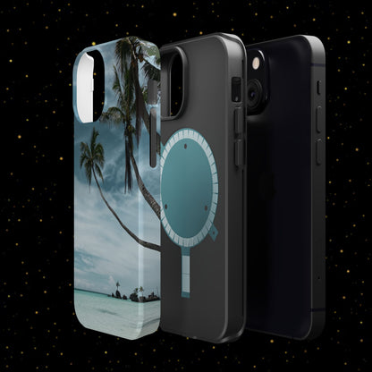  Tropischer Palmenstrand Handyhülle