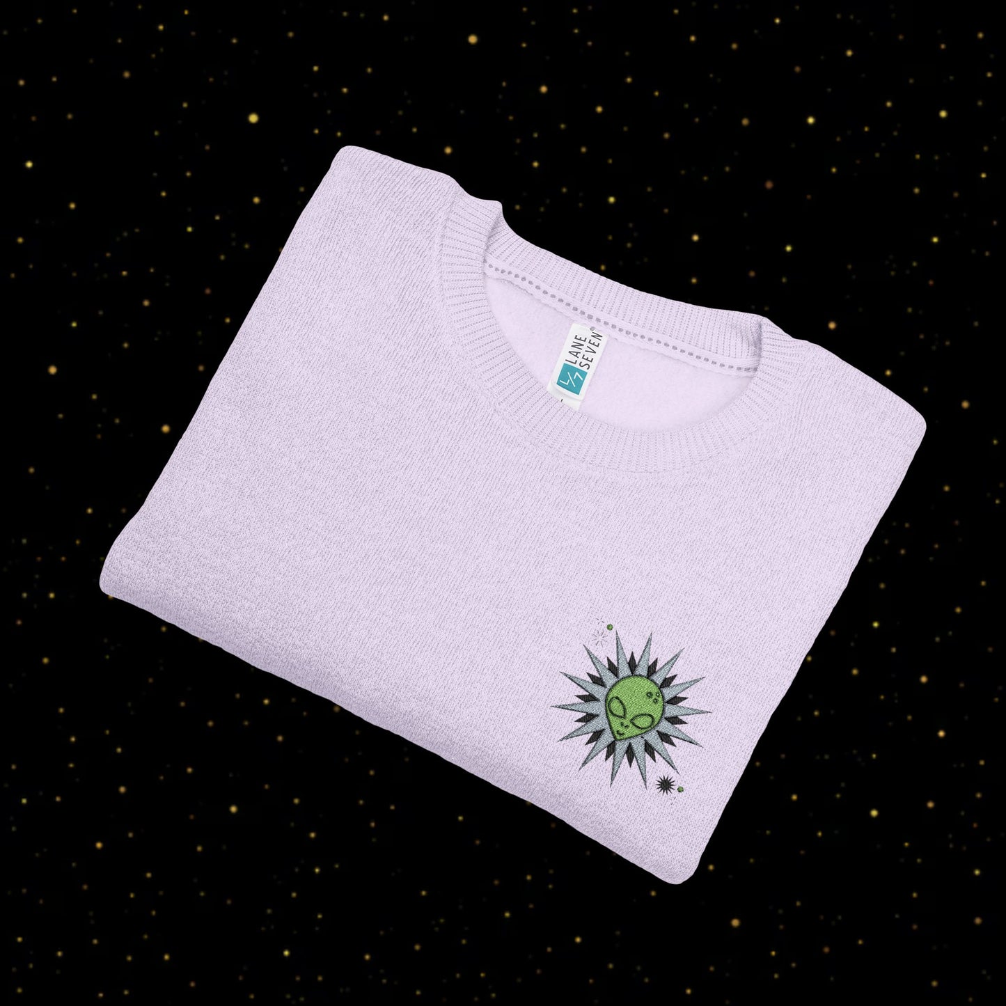 Alien Mind – Minimalistisches Grafik-Sweatshirt