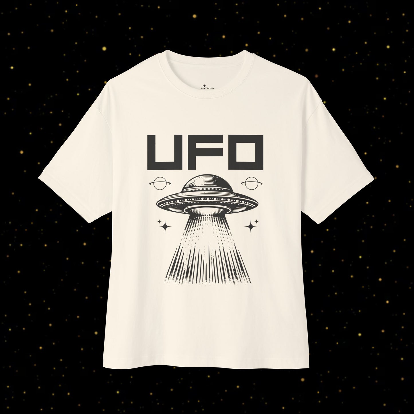 UFO-Grafik-T-Shirt