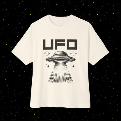 UFO-Grafik-T-Shirt