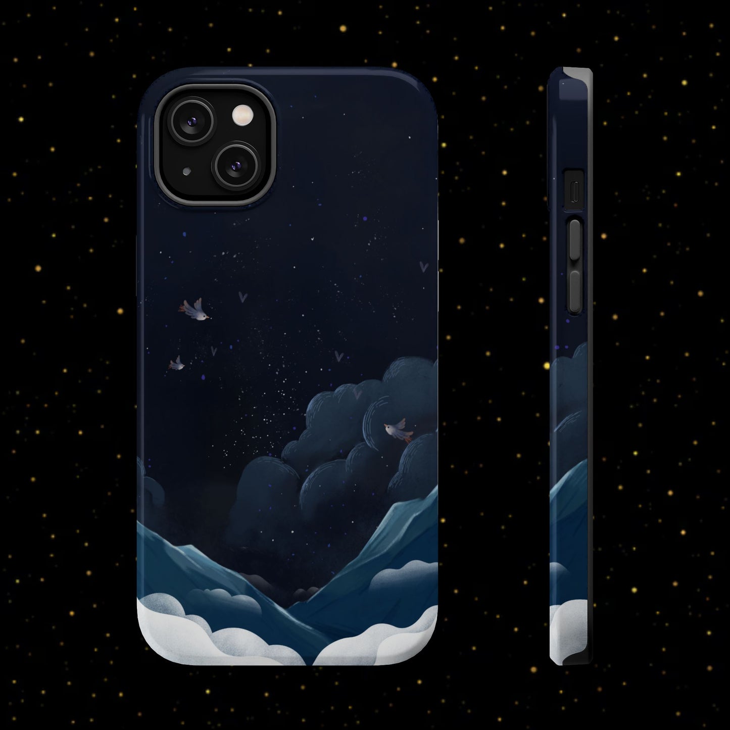 Magnetische Handyhülle <Nachthimmel>