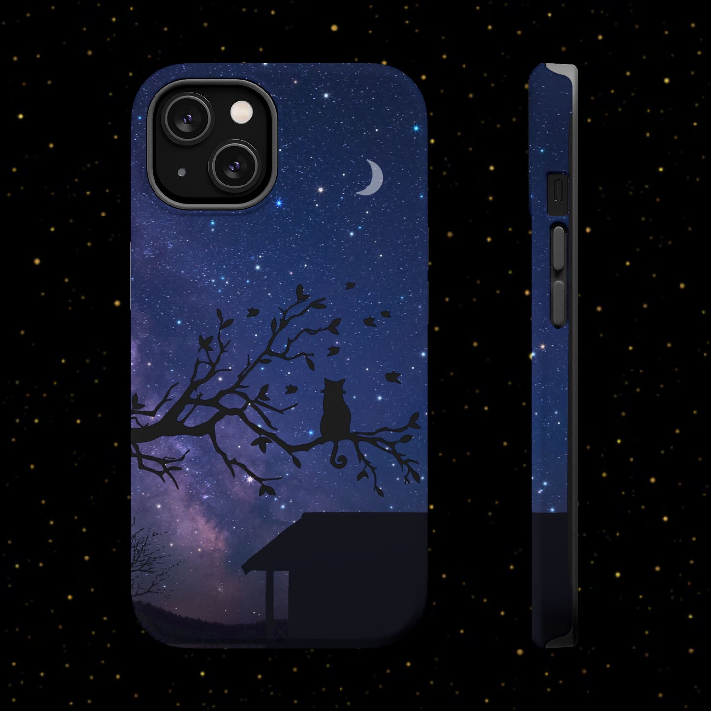Handyhülle <Nachthimmelkatze>
