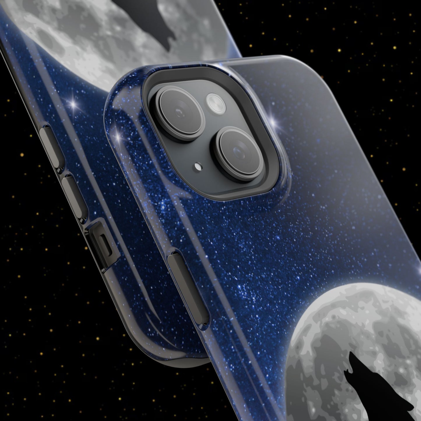 Wolfsheulen Mond Handyhülle