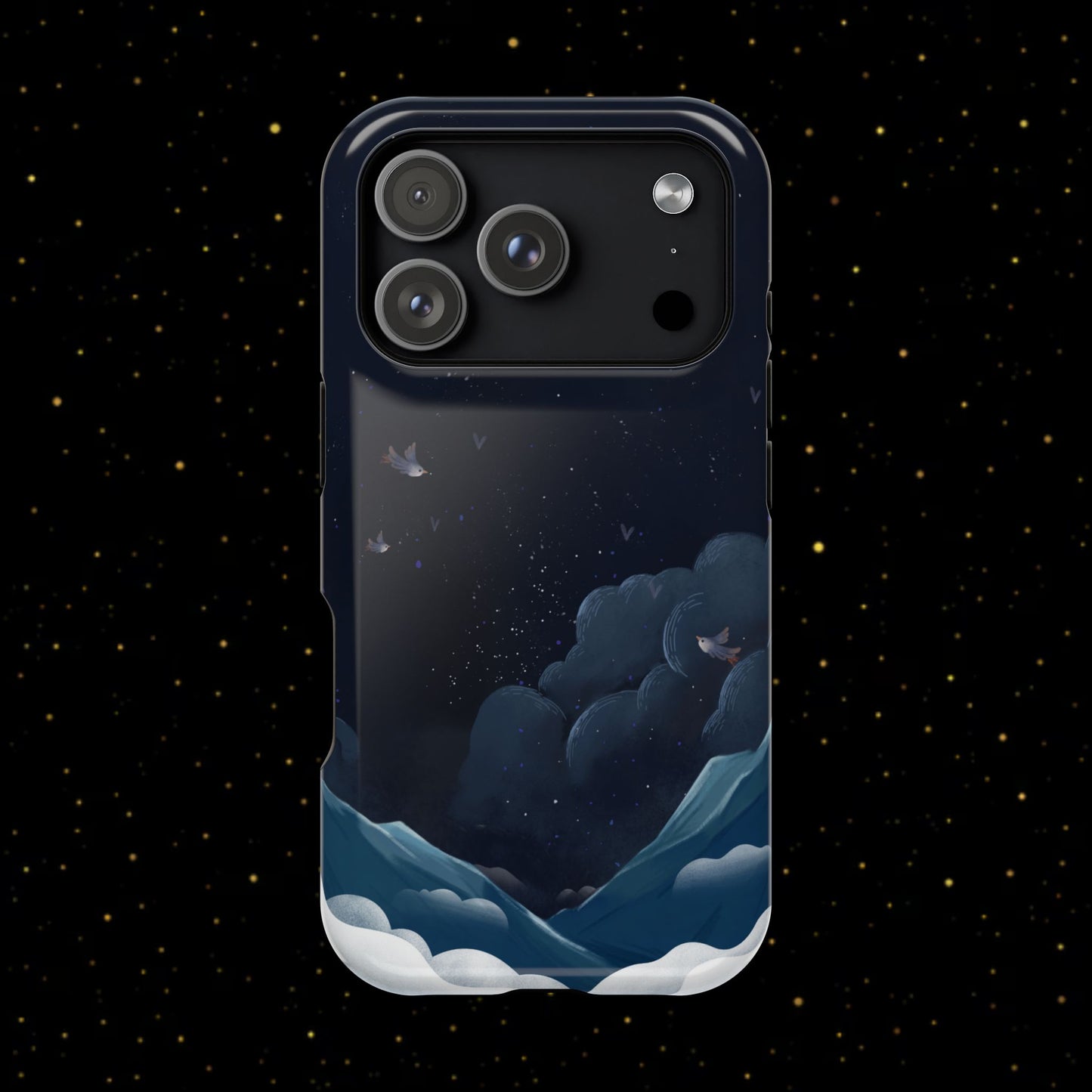 Magnetische Handyhülle <Nachthimmel>