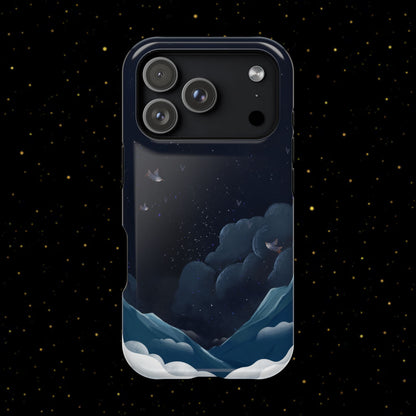 Magnetische Handyhülle <Nachthimmel>