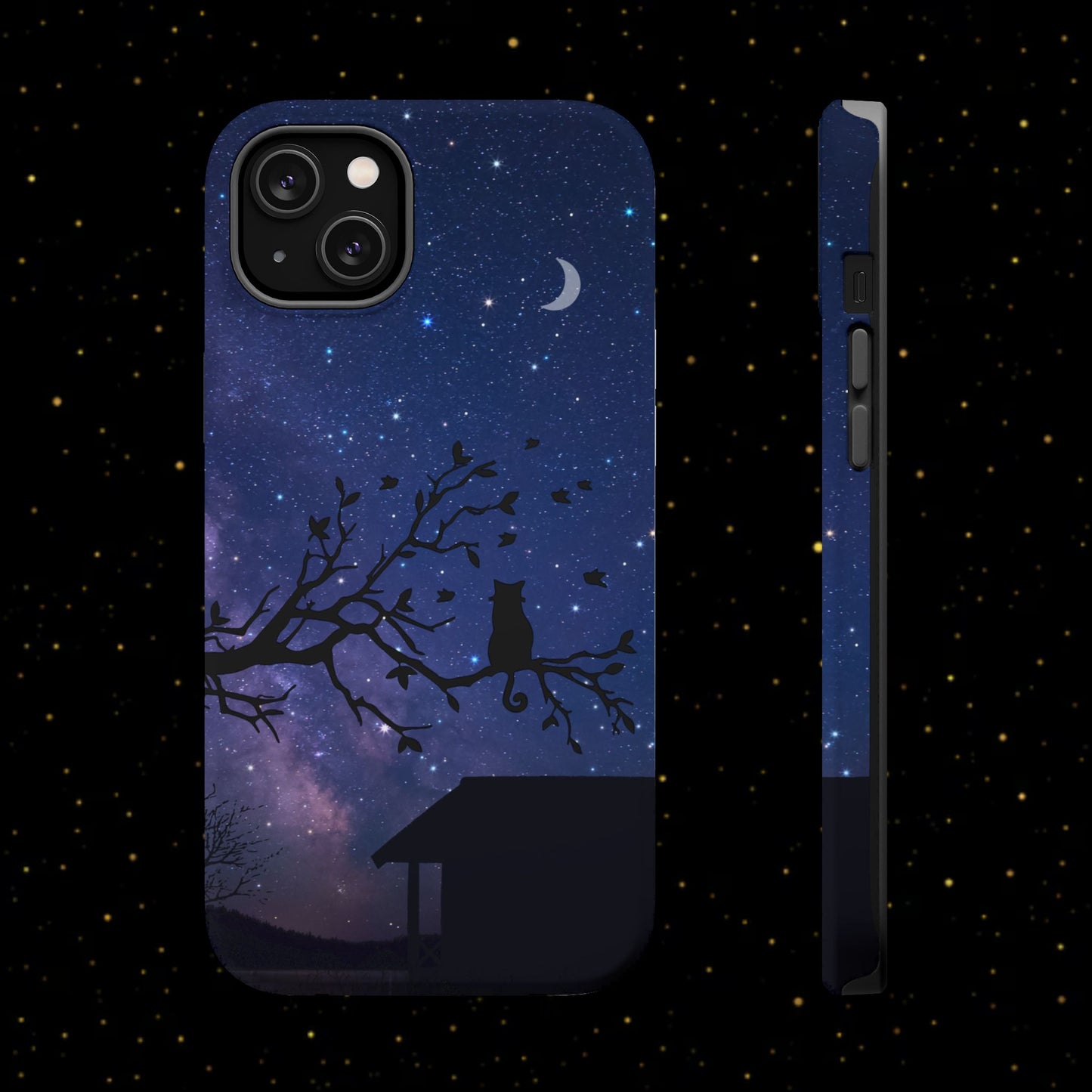 Handyhülle <Nachthimmelkatze>