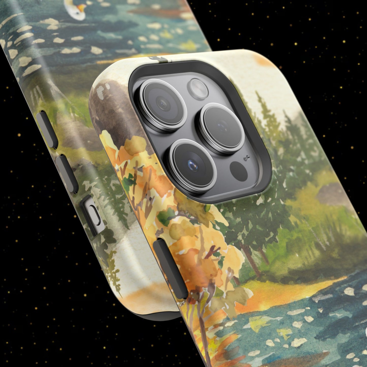 Flüsternde Flussenten Handyhülle