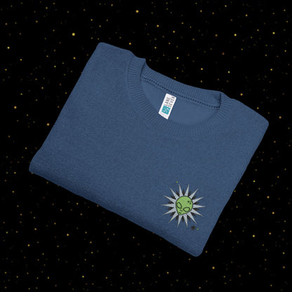 Alien Mind – Minimalistisches Grafik-Sweatshirt