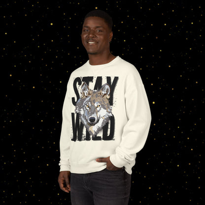 Stay Wild Wolf Sweatshirt