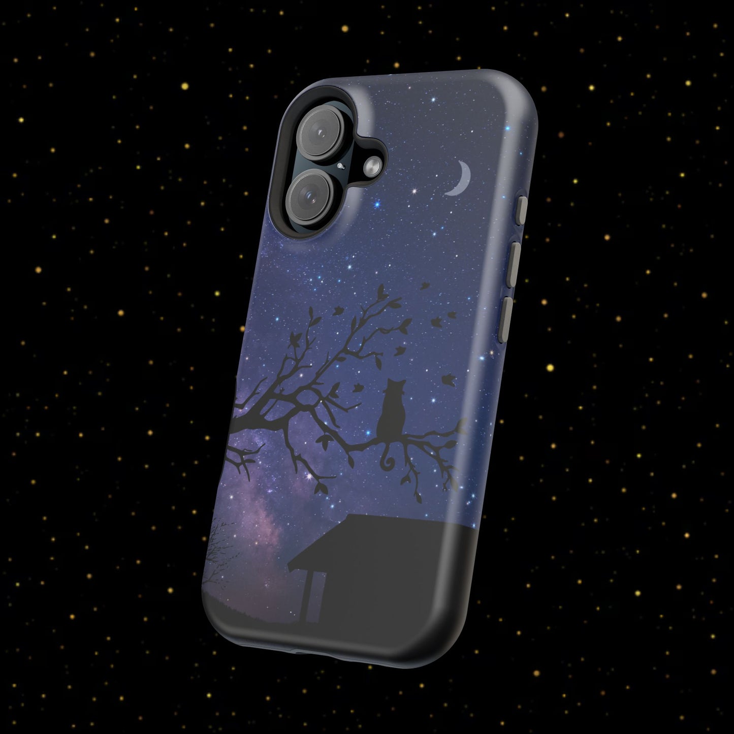 Handyhülle <Nachthimmelkatze>