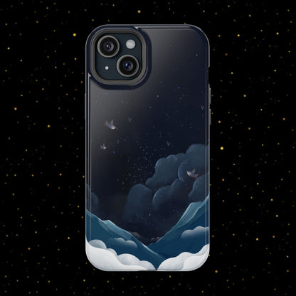 Magnetische Handyhülle <Nachthimmel>