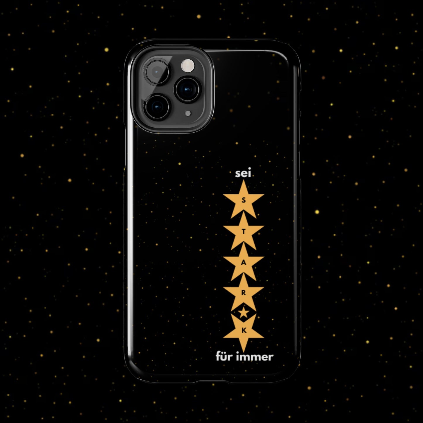 STARK für immer –  Minimale Stern Handyhülle