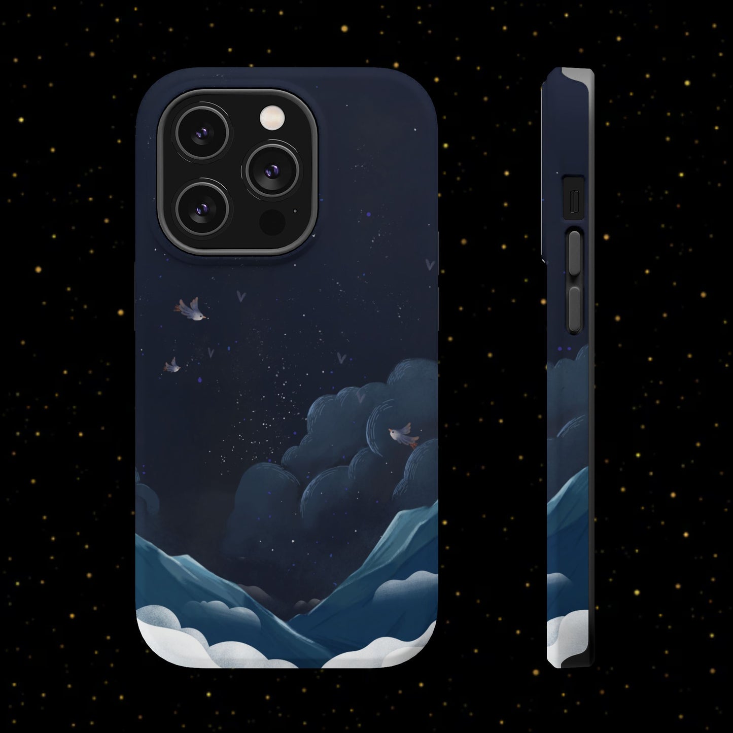 Magnetische Handyhülle <Nachthimmel>