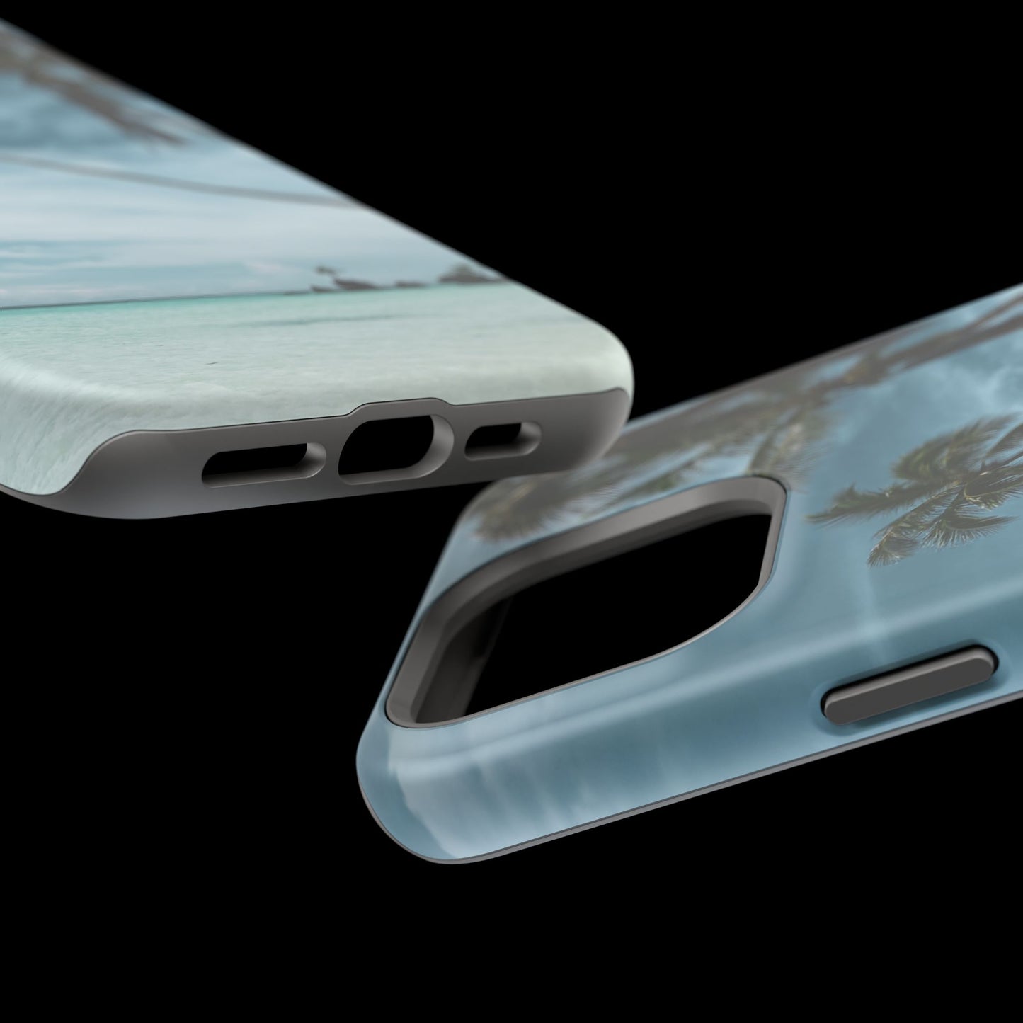  Tropischer Palmenstrand Handyhülle