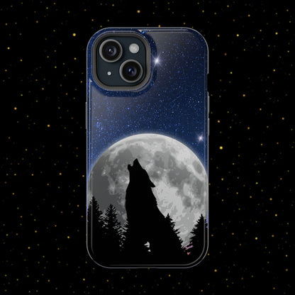 Wolfsheulen Mond Handyhülle