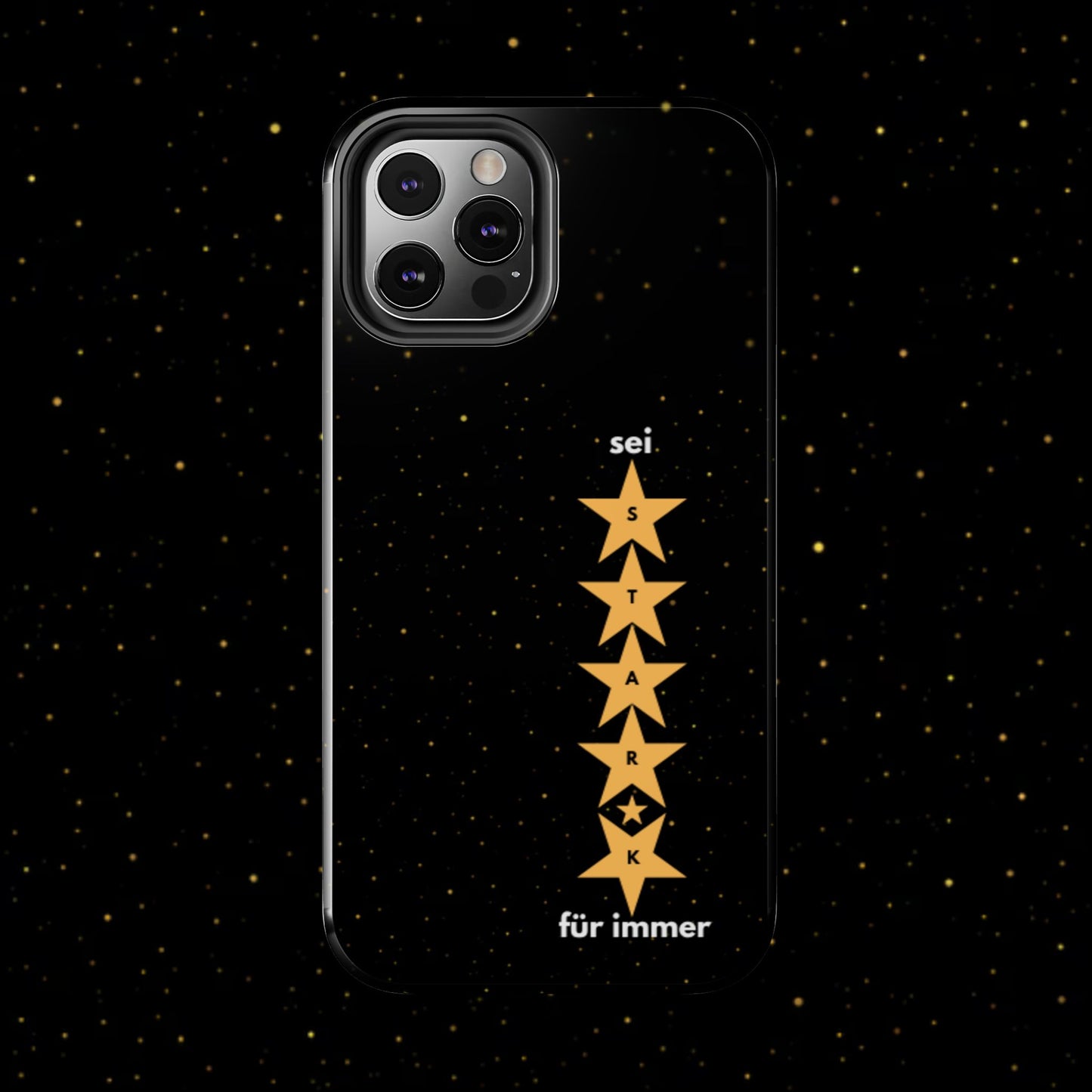 STARK für immer –  Minimale Stern Handyhülle