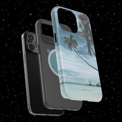  Tropischer Palmenstrand Handyhülle