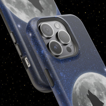 Wolfsheulen Mond Handyhülle