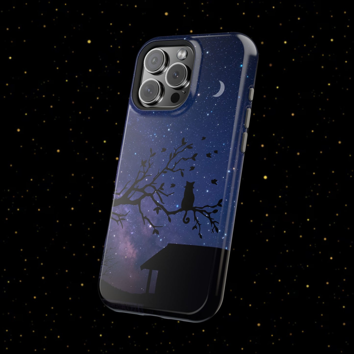 Handyhülle <Nachthimmelkatze>