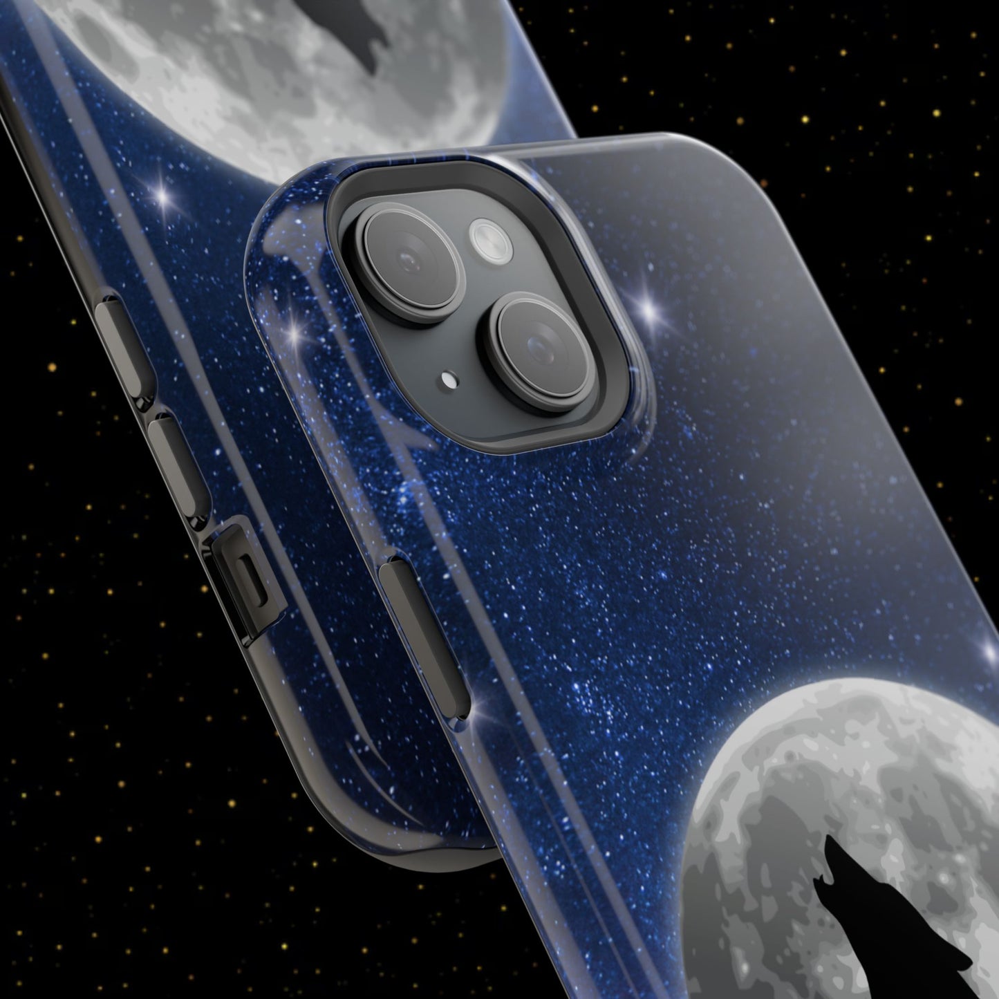 Wolfsheulen Mond Handyhülle