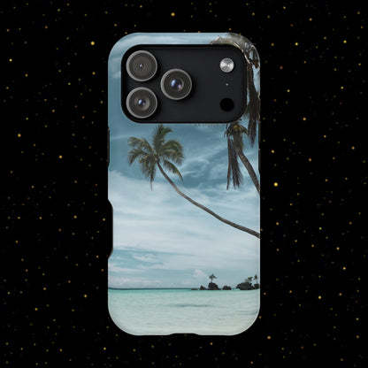  Tropischer Palmenstrand Handyhülle