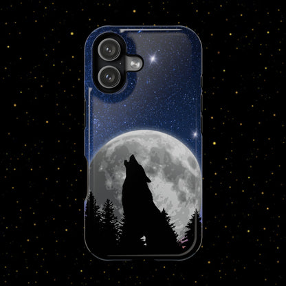 Wolfsheulen Mond Handyhülle