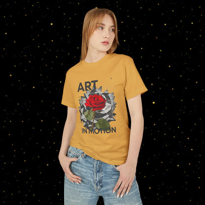 Art In Motion Rose T-Shirt