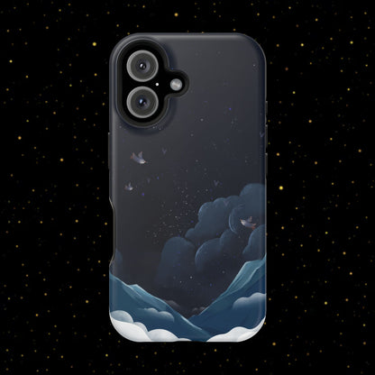 Magnetische Handyhülle <Nachthimmel>