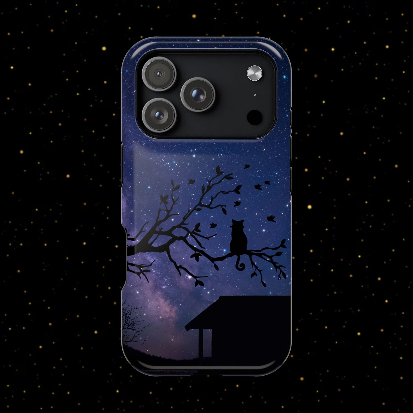 Handyhülle <Nachthimmelkatze>